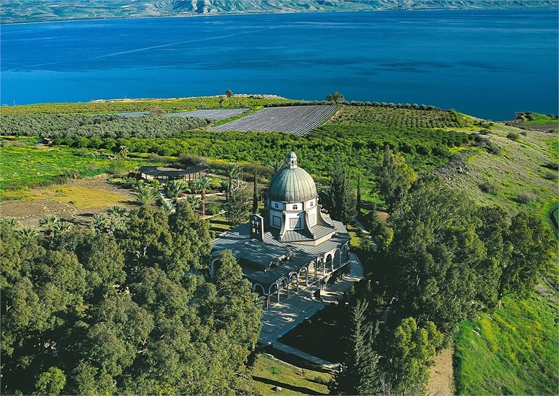 Viaje a Tierra Santa (monte de las Bienaventuranzas)