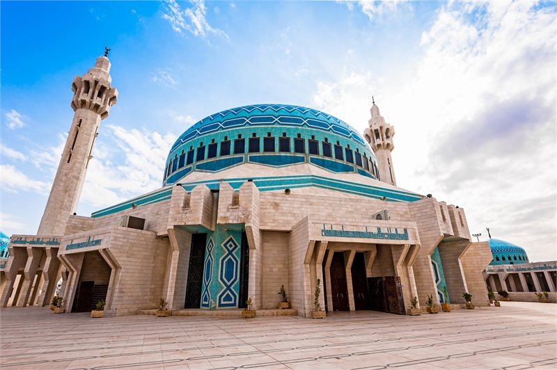 Viaje a Jordania, Líbano y Egipto (mezquita de Ammán)