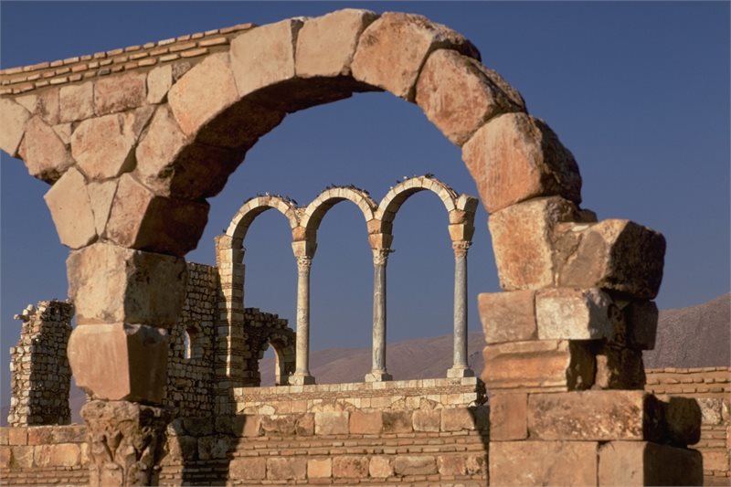 Viaje a Líbano en privado (ruinas de Aanjar)