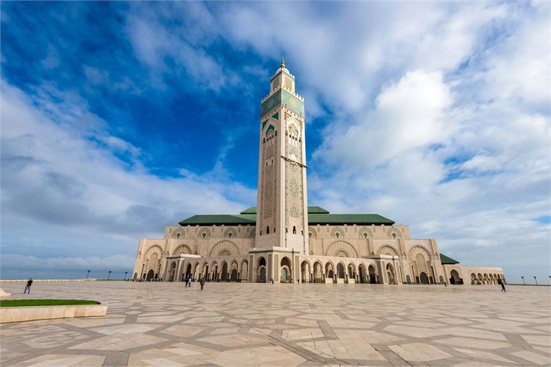 Viajar a Marruecos (mezquita de Casablanca)