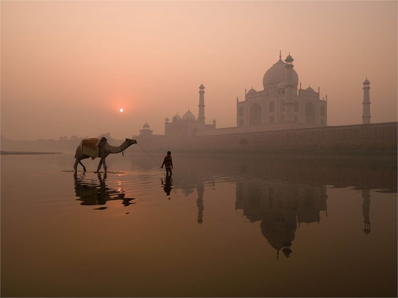Viajes a India (Taj Mahal, Agra)
