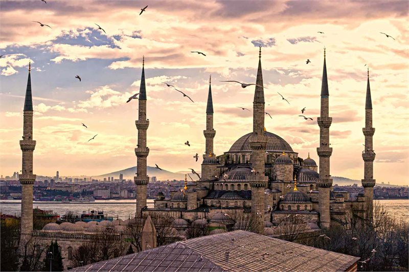 Viajes y circuitos por Turquía (mezquita Azul, Estambul)